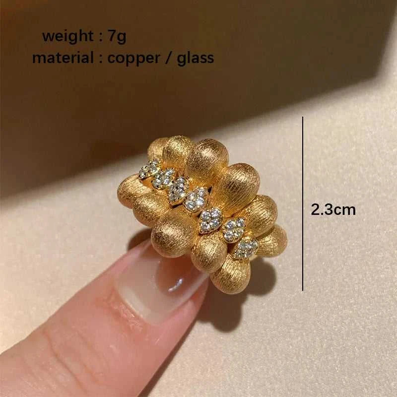 Vintage Beans Shape Glittering Fashion Adjustable Ring Trendy Women Elegant Jewelry Exquisite Party Gifts Accessories QD340 The jack market .AU The jack market .AU Jewellery & Chains $ 49 200000783:200209317#1