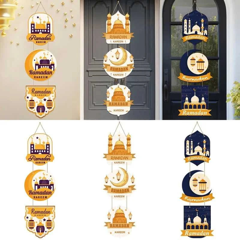 Eid Mubarak Door Hanging Flag Kareem Ramadan Decor for Home 2025 Ramadan Mubarak Islamic Muslim Party Decor Happy Eid Al Adha The jack market .AU The jack market .AU Home $ 20 14:202418806#paper door hanging 3
