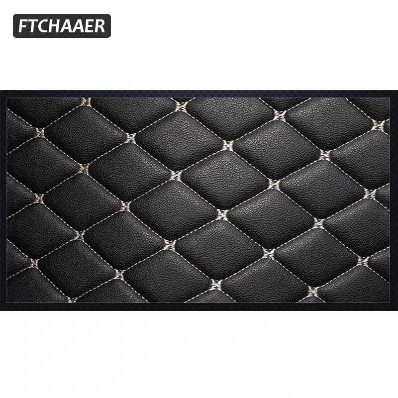 FTCHAAER Custom Car Floor Mats For Audi A8 Auto Carpets Foot Coche Accessorie