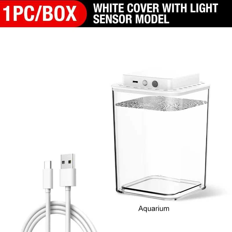 Desktop fish tank, new aquarium, lazy person, no water change, self circulating ecological fish tank, living room, small ecologi The jack market .AU The jack market .AU Fishing Gear $ 34 14:100018786#black