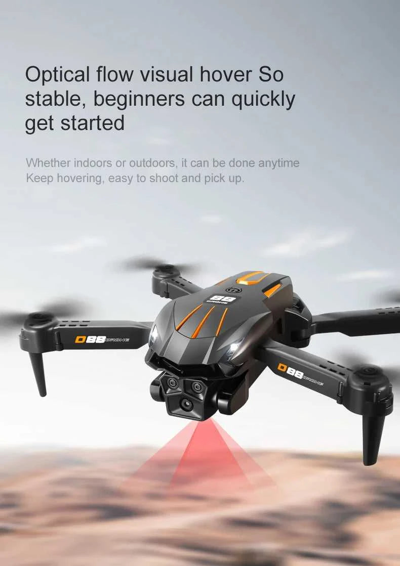 Lenovo D88 Drone 8K Aerial HD Dual Camera Photography Intelligent Obstacle Avoidance Brushless Motor 5G WIFI GPS Return Drone The jack market .AU The jack market .AU Drones $ 86 14:691#Black-8K HD-VR