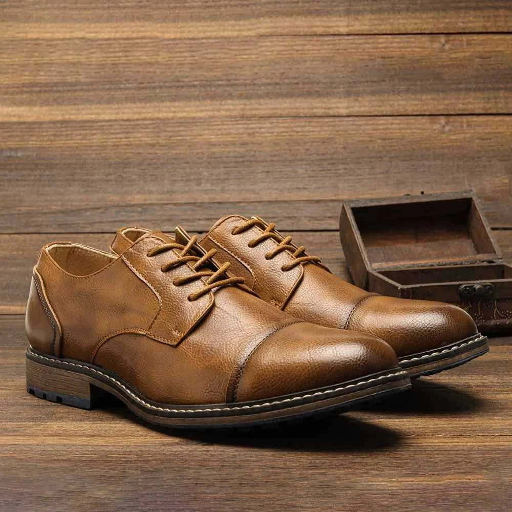 Retro Men's Derby Shoes 2024 New Men Casual shoes Fashion Men Leather Shoes #AL6604 The jack market .AU The jack market .AU Step Up Your Style: Trendy Shoes for Every Occasion! $ 88 14:200000195#Yellow6604;200000124:3434