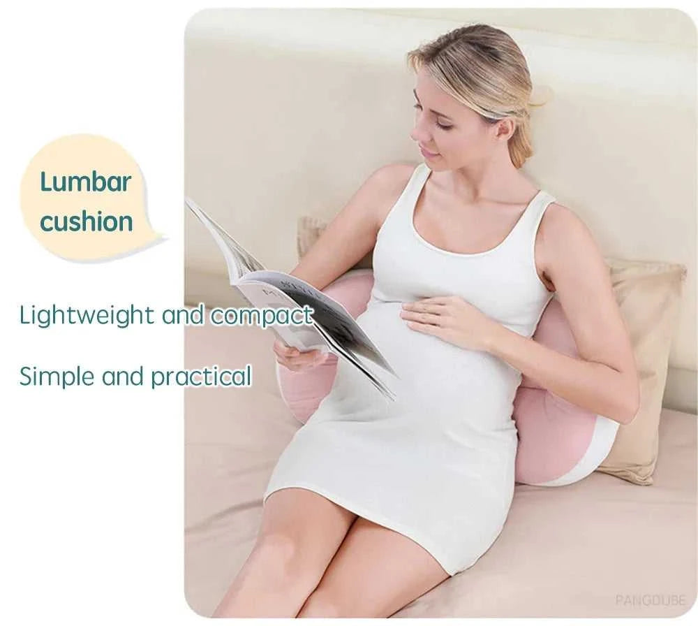 PANGDUBE Pregnancy Pillow with 1pc Free An Auxiliary Pillow Cotton Waist Support Pillow for Pregnant Women Sleeping Body Pillow The jack market .AU The jack market .AU Mum & Kids: Essential Products for Every Family $ 45 14:200021498#Pink