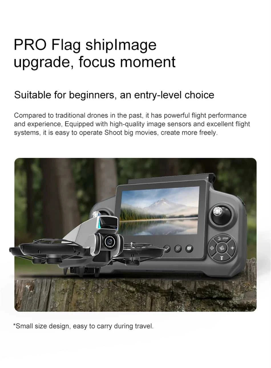 2026 New Drone 4.3 Screen 2.4G 6CH Brushless 1503 4000KV 143g No Registration EIS Anti-Shake Optical Flow WiFi RC Quadcopter Toy The jack market .AU The jack market .AU Drones $ 108 14:193#GT9-8K-Grey-1B;200000828:201589807#8k-Screen display