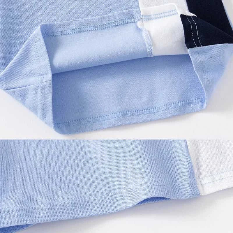 Baby Boy Toddler Polo Shirts for Children's Clothing Boys Clothes Cute Korean Polos Striped White Blue Summer Tops Kids T Shirt The jack market .AU The jack market .AU Mum & Kids: Essential Products for Every Family $ 28 14:200004889#TSD14;200000463:200661897#6-7 Years - Size 130