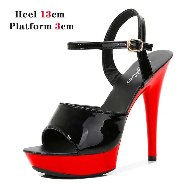 2022 Stripper Pole Dance Shoes High Heels Women Sexy Show Shoes Party Club 13 15 17CM Sandals Platform High-heeled Shoes Wedding The jack market .AU The jack market .AU Step Up Your Style: Trendy Shoes for Every Occasion! $ 94 14:366#Blue leopard;200000124:3434