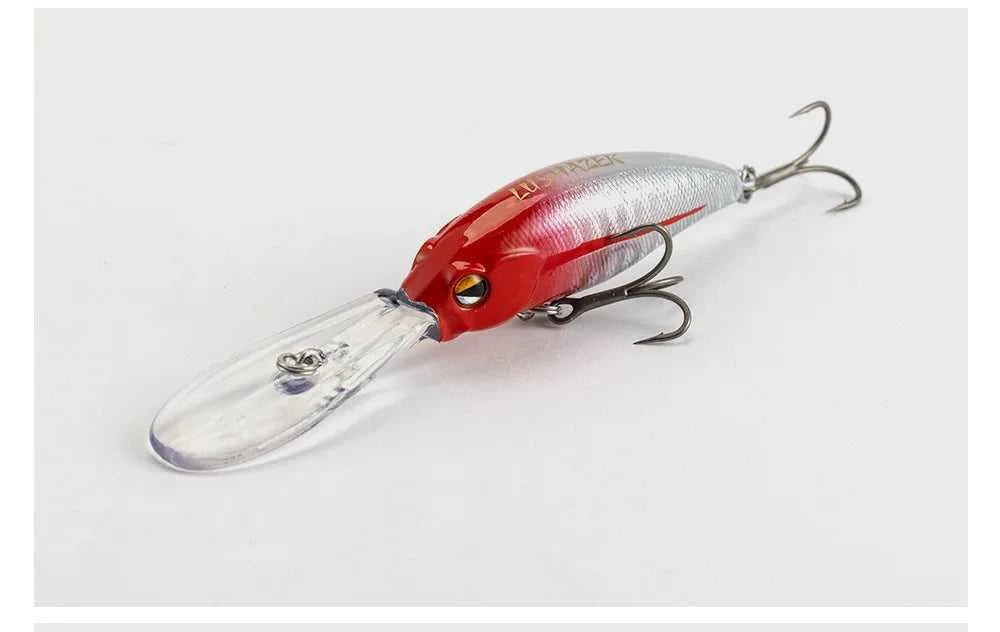 Mandarin Fish Specialized Long Tongue Plate Minnow 9g 10cm Freshwater Hard Bait Bionic Fishing Lure The jack market .AU The jack market .AU Fishing Gear $ 30 14:29#Red head silver body