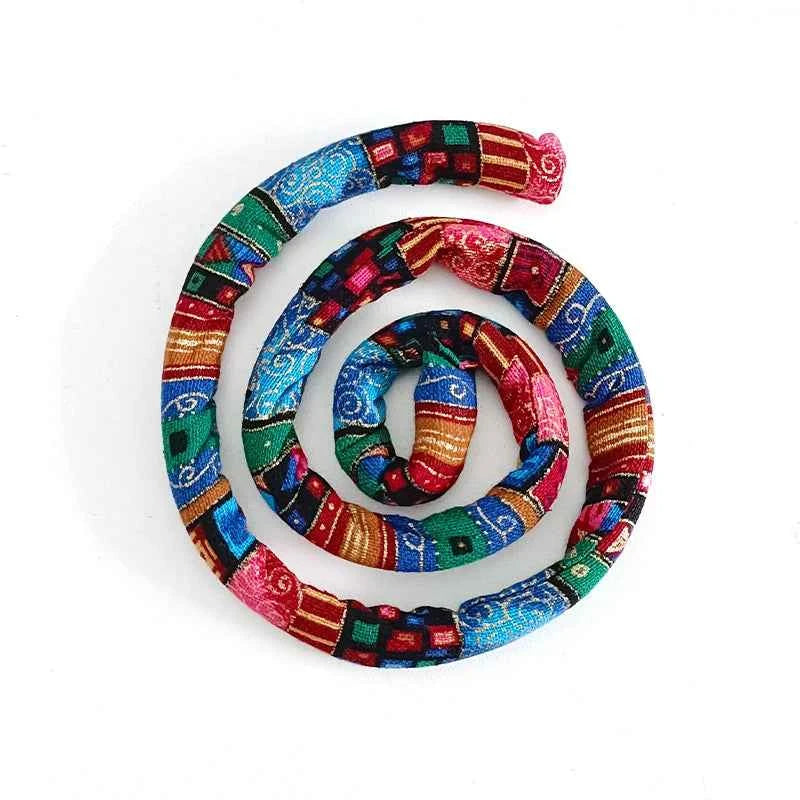 Colorful Dreadlocks Ponytail Hairpin - Bendable Ethnic Style Hair Bands for Creative Hair Styling