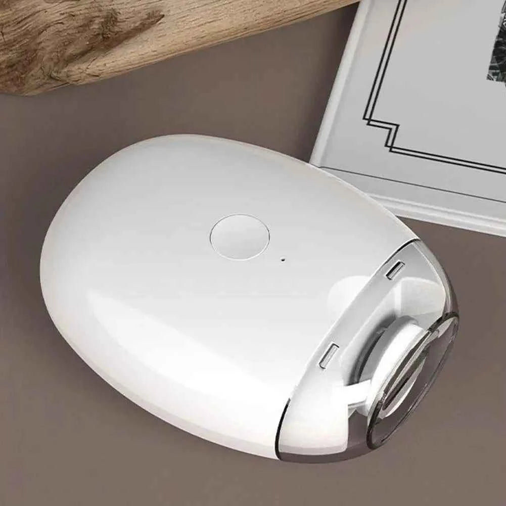Fully Automatic Electric Nail Clipper Semplice Portatile with LED Light for Baby Elderly Child Manicure Nail Care Trimmer