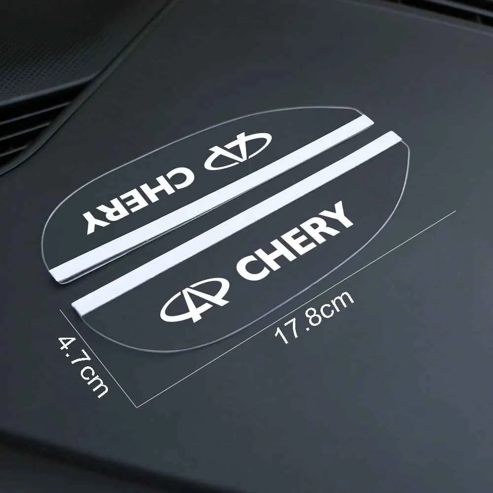 2PCS Car Rearview Mirror Rain Eyebrow Visor Shield Cover Auto Accessories For Chery Tiggo 2 4 3 7 5x Kimo Qq6 s21 Qq3 Brakes s11