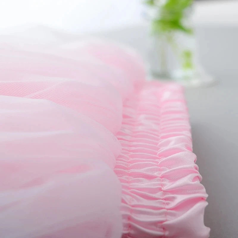 2024 New Arrival Infant Mulity Colorful Tulle Tutu Skirt Pom Pom Princess Mini Dress Children Clothing Pettiskirt Girl Clothes