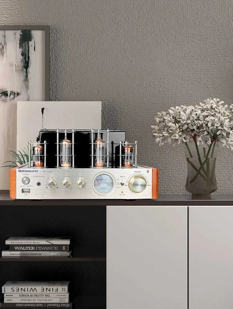 HIFI Tube Power Amplifier Wireless Bluetooth 2.1 Channel Audiophile Amplifier 6P1*2 6N1*2 Tube USB Lossless Playback VU Meter The jack market .AU The jack market .AU Accessories Electronics $ 364 14:350853#Upgraded version;35:2476