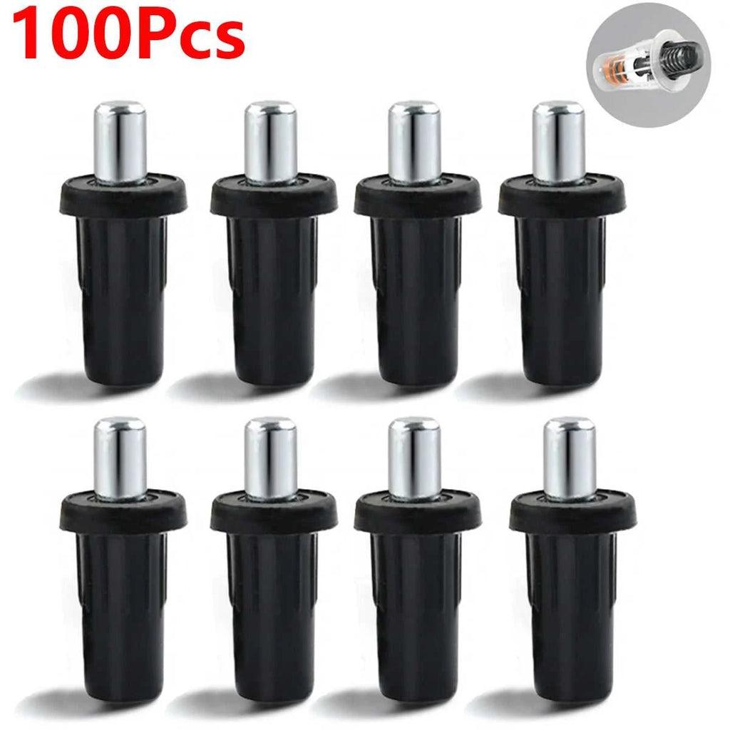 100Pc Large Black Iron Shutter Louvers Blind Repair Pins Spring Loaded Plantation Shutter Replacement Pins Bolt Window Door Home The jack market .AU The jack market .AU Home $ 66 14:201504126#100Pcs