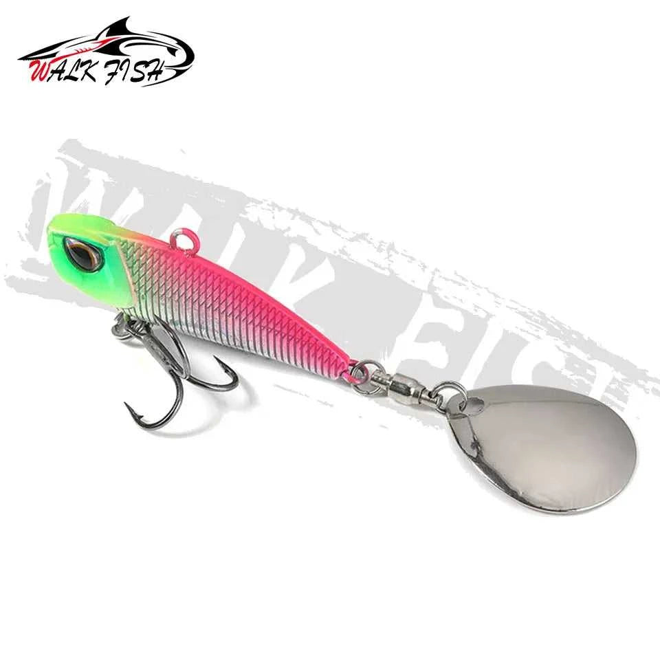 WALK FISH 7g 11g 15g 21g Spinner Bait Metal VIB Fishing Lure Rotating Tail Vibration Sequins Japan Wobbler Trolling Bait Pesca The jack market .AU The jack market .AU Fishing Gear $ 21 14:200503829#F 6;5:200661828#35mm 15g