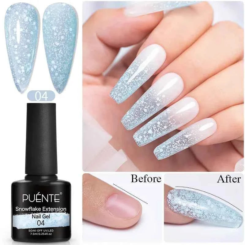 BrandName Chrome Mirror Effect Gel Polish - 5ml Golden Silvery Metallic Liner for Stunning French Nail Art