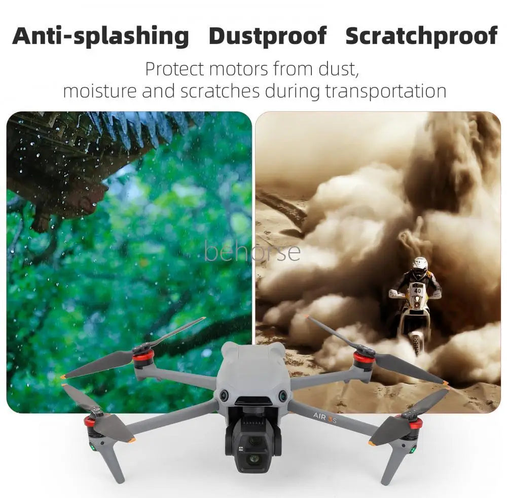 Motor Protective Cover for DJI Air 3S/Air 3/Mavic 3 Series Propeller Motor Protection Dust-proof Cover Drone Accessories