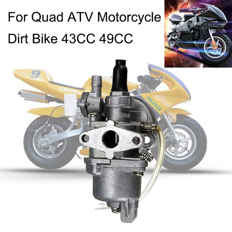 Carb Carburetor For 47cc 49cc Engine Parts Pocket Dirt Bike Mini Moto ATV Quad Durable Replacement Engine Part