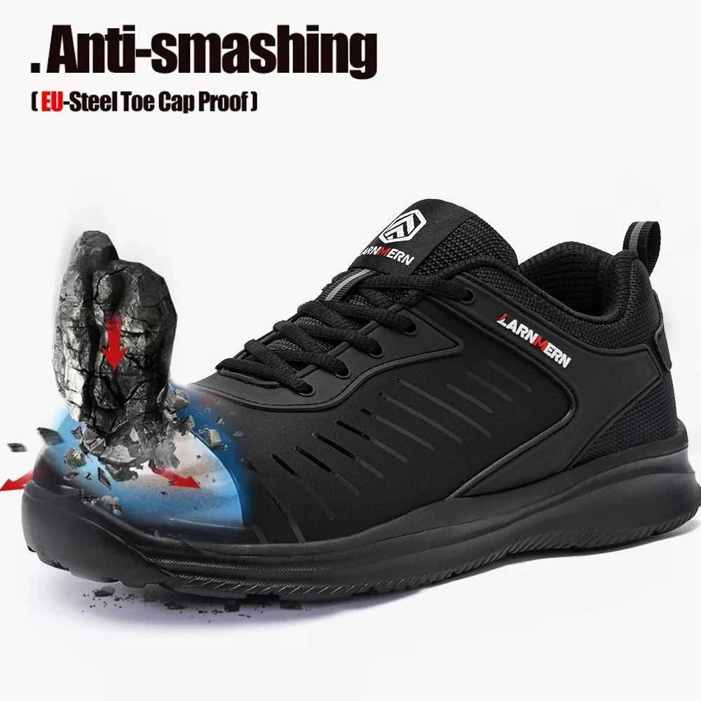 LARNMERN Men's Lightweight Safety Shoes for Women Steel Toe Boots Shoe Work Puncture Resistant Shoes The jack market .AU The jack market .AU Step Up Your Style: Trendy Shoes for Every Occasion! $ 113 14:200006158#BLACK;200000124:200000899;200007763:201336100