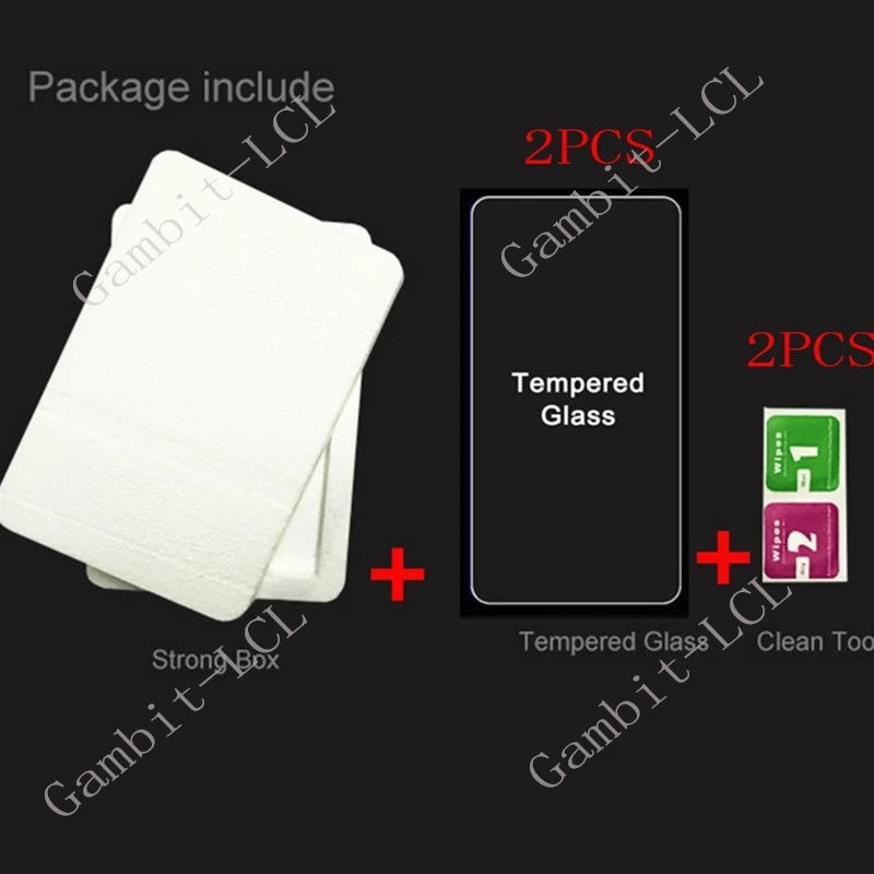 Blackview Oscal Marine 2 Tempered Glass Screen Protector - 2 Pack, 6.56" Crystal Clear Protection