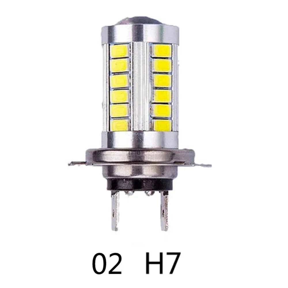 H4/H7/9005/9006 33SMD 800LM COB LED Low Consumption High Power Car Canbus Headlight Bulb Running Light White Motorcycle Fog Lamp