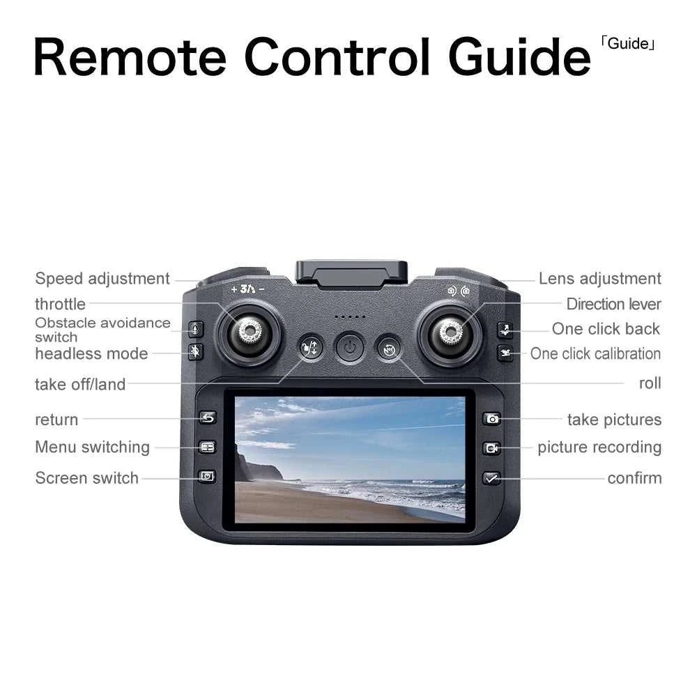 NEW GT8 Drone HD Aerial Photography Intelligent Obstacle Avoidance Smart Hover Helicopter 360° Flip Remote Control Quadcopter The jack market .AU The jack market .AU Drones $ 119 14:29#QZ-GT8