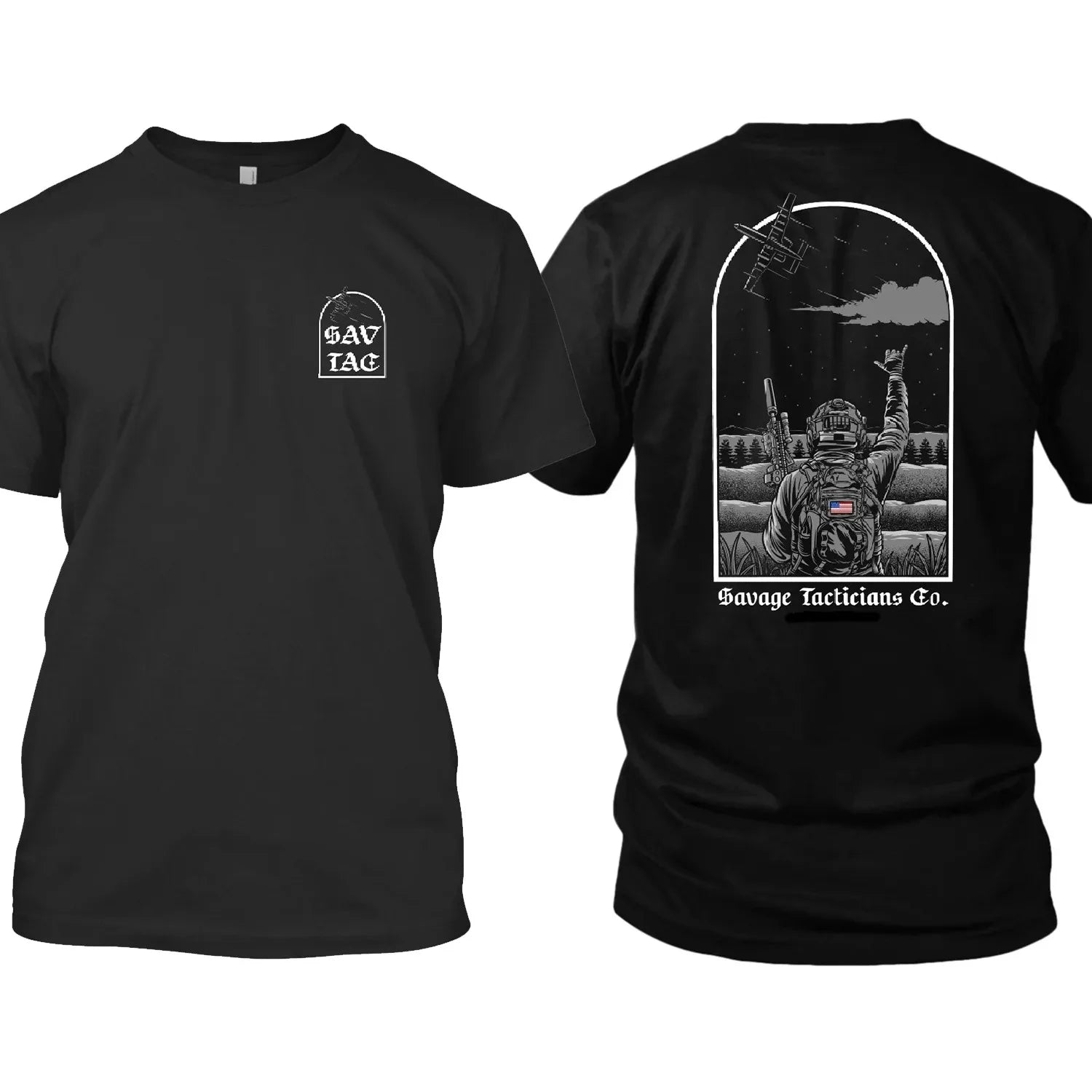 Men Clothes Fashion Tactical T-Shirts Streetwear 100% Cotton Loose Tops Breathable Soft Tee Military Enthusiast