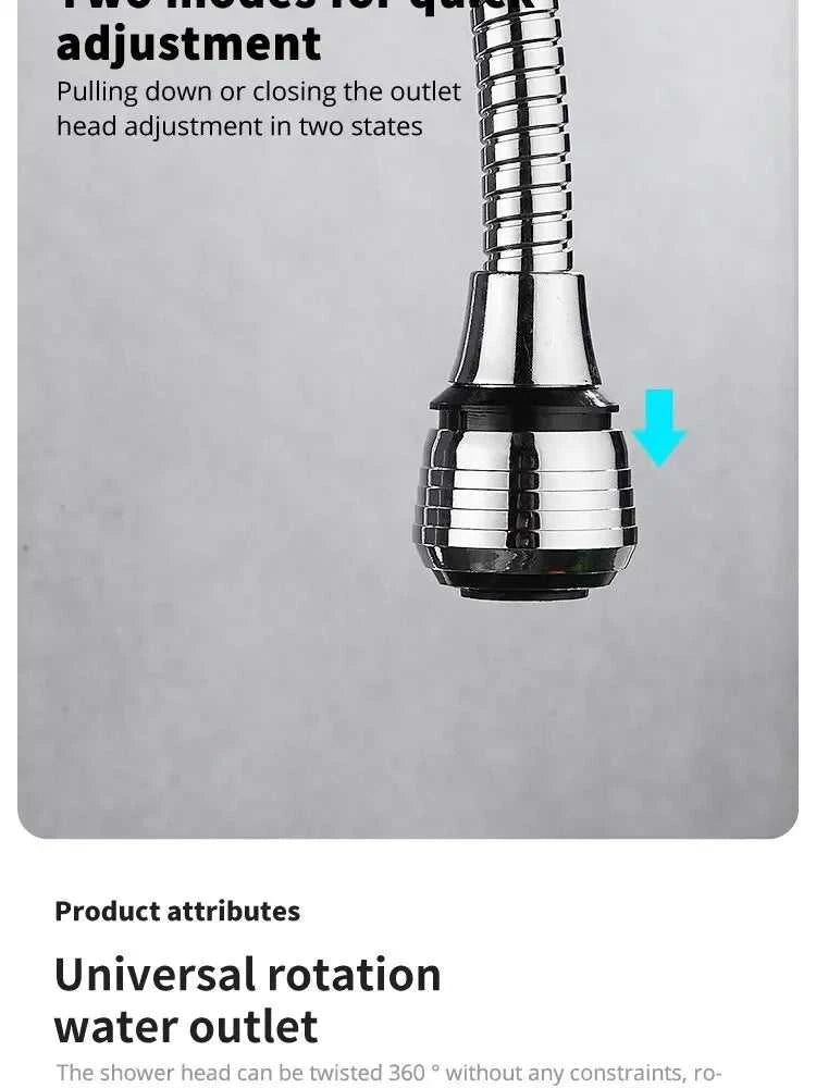 360 Degree Faucet Anti Splash Head Kitchen Water Saver Universal Rotating Bubbler Filter Nozzle Booster Nozzle Kitchen Tools The jack market .AU The jack market .AU Home $ 47 14:29#Short
