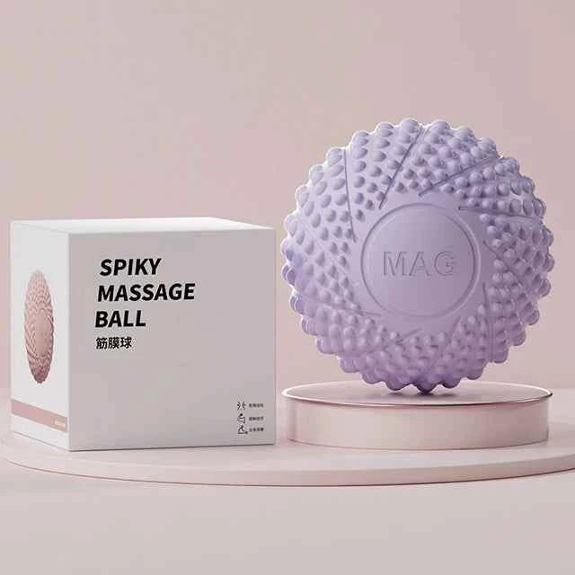 LuxeSphere Lacrosse Massage Balls - 6.5cm for Myofascial Release & Muscle Relief