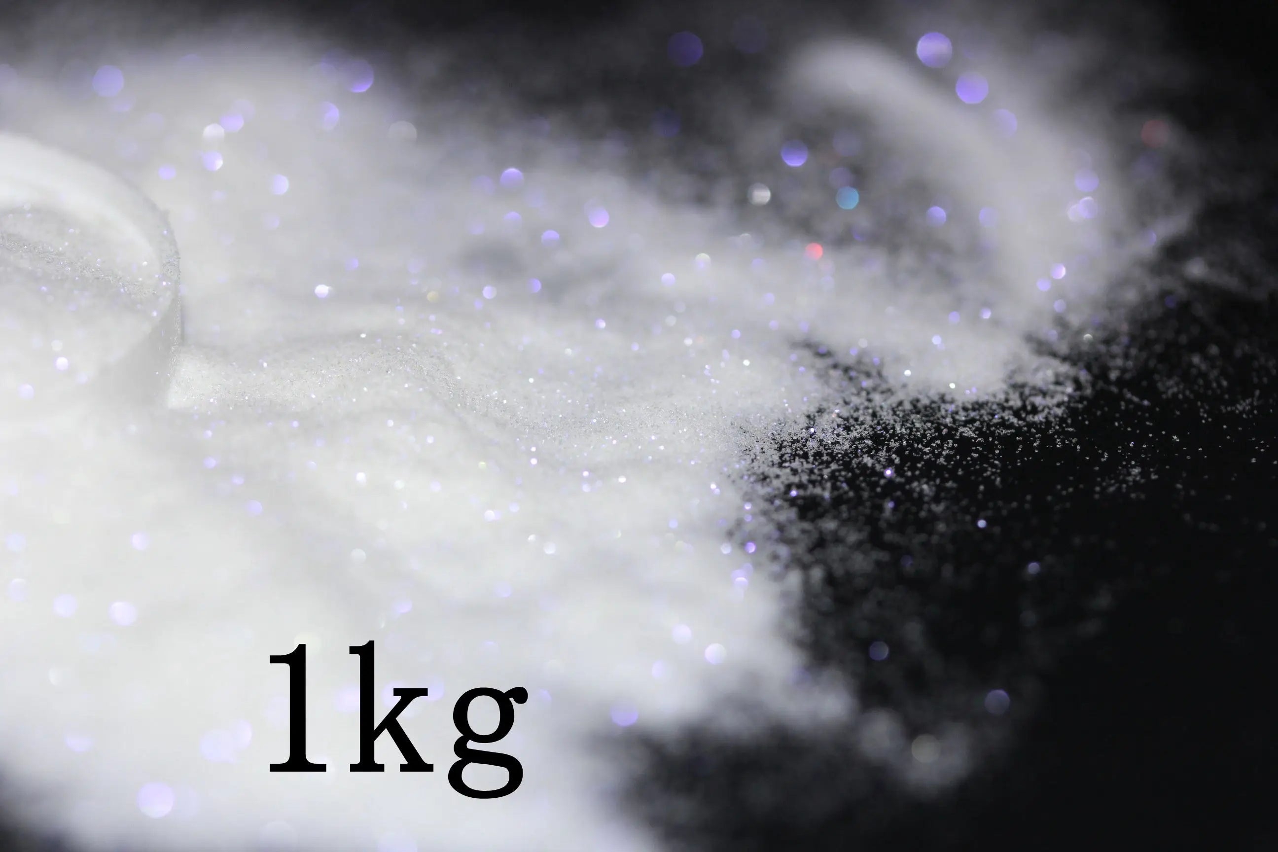 0.1mm Extra Fine Holographic White Colorful Shinning Glitter Spangle Dust for DIY lipstick,Cosmetics,Nail Art Craft Decoration