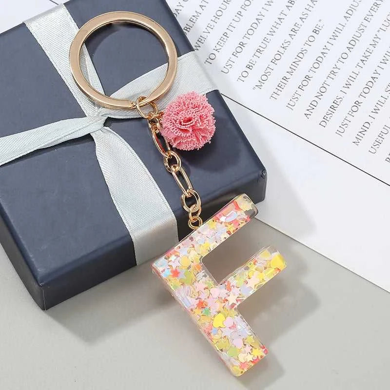 BAOPON Pink Purple Pompom Letter Keychain English Alphabet Keyring For Women Men Jewelry Accessories Wholesale Special Offer The jack market .AU The jack market .AU Jewellery & Chains $ 46 14:193#102