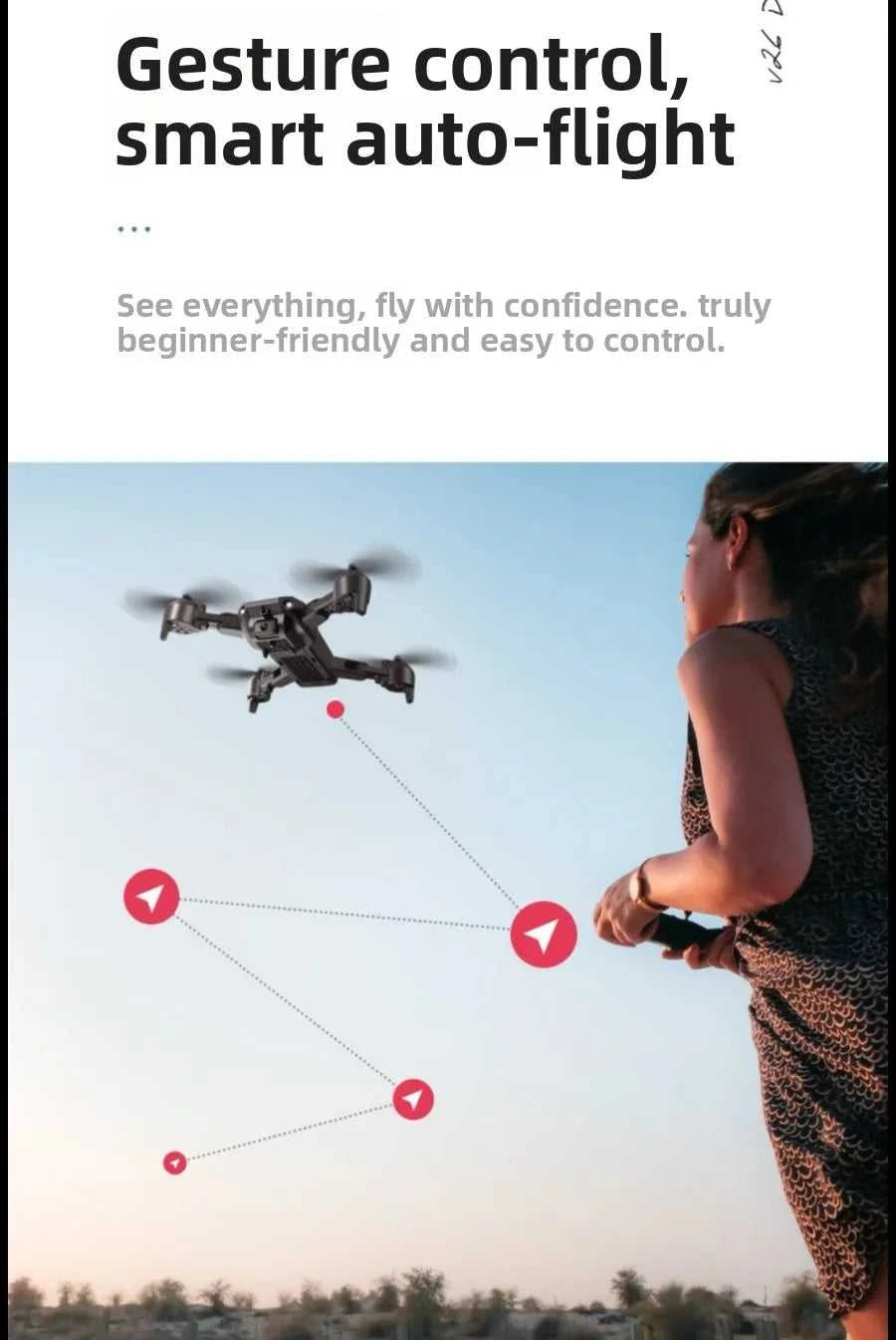 New 4DRC V23 Mini Drone 6K Professinal With Wide Angle HD Dual Camera Wifi FPV Obstacle Avoidance Quadcopter RC Dron Gift The jack market .AU The jack market .AU Drones $ 98 <none>
