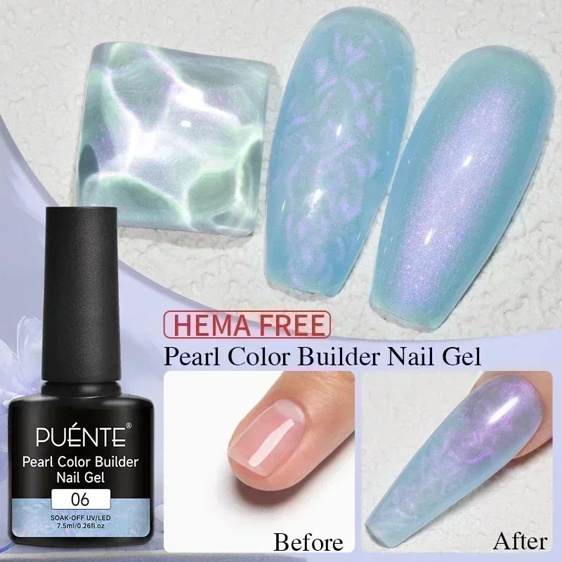 BrandName Chrome Mirror Effect Gel Polish - 5ml Golden Silvery Metallic Liner for Stunning French Nail Art