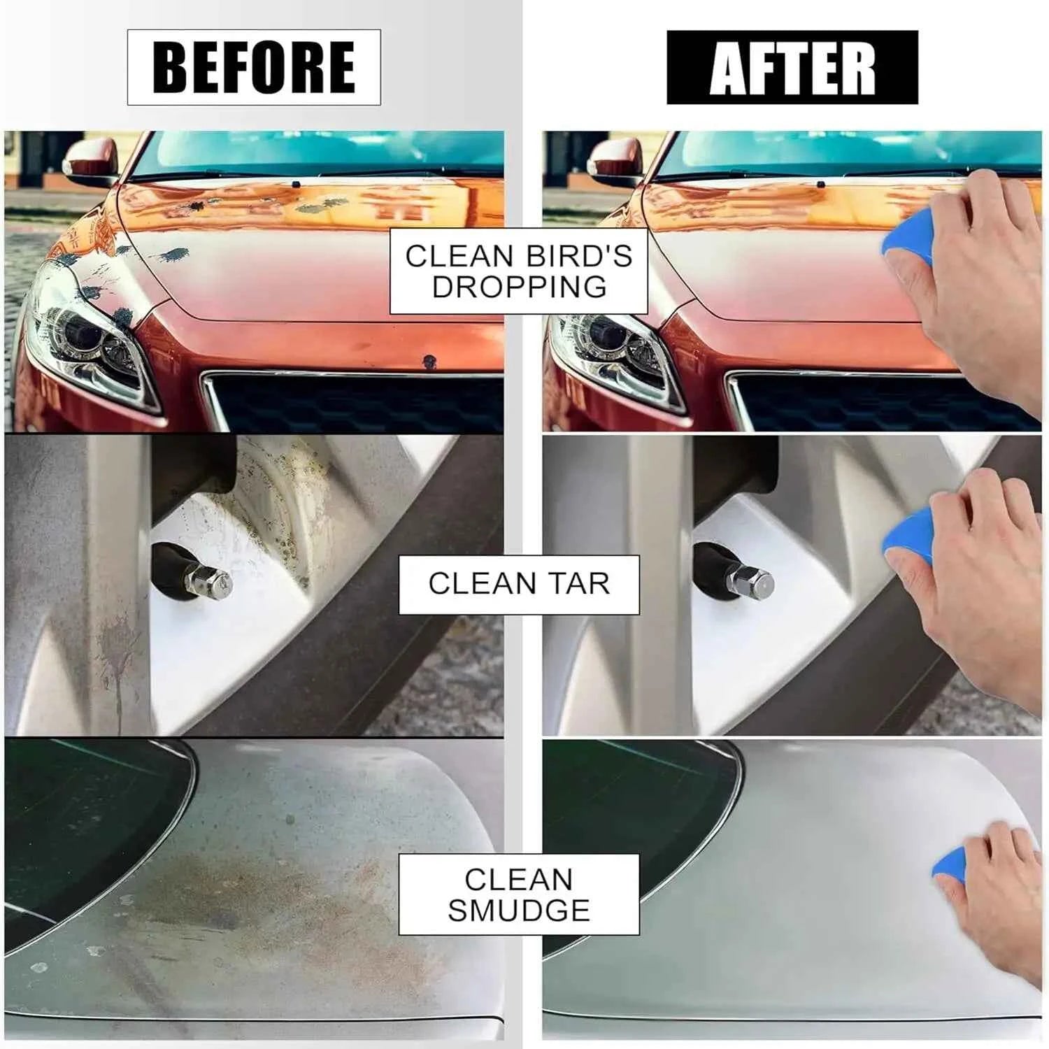 Car Wash Clay Bar Wash Mud 100g Detailing Cleaning Polishing Tool Soft Mud Care Auto Paint maintenance