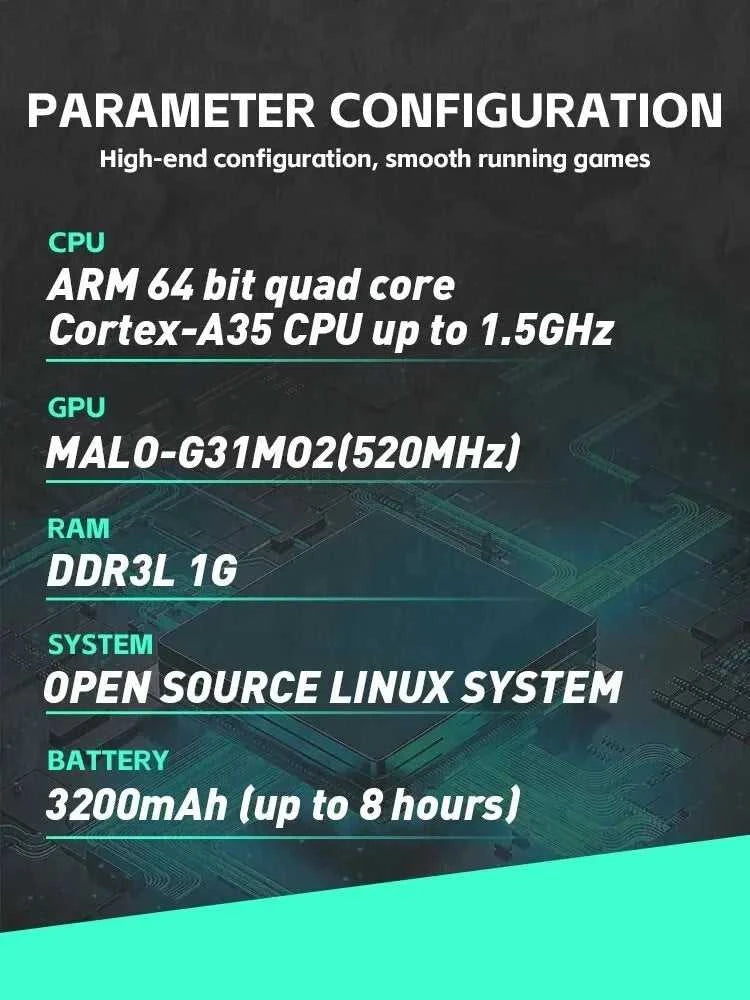 R35s Plus R36S Retro Handheld Video Game Console Linux System 3.5 Inch IPS Screen Portable Pocket Video Player 64GB 128GB Games The jack market .AU The jack market .AU Accessories Electronics $ 110 14:193#Black 64GB