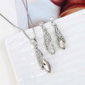 Matching Heart Sword Couple Necklace Set 2 Pcs Assembled Zircon Pendant Silver Gold Plated Chain Romantic Gift for Couples The jack market .AU The jack market .AU Jewellery & Chains $ 47 200001034:7883453201#White Set