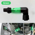 BLALION Motorcycle Flash Spark Plug Cap Universall Motorcycle Ignition Spark Plug Cap 90Degree Flashing Spark Plug Cap For Moto