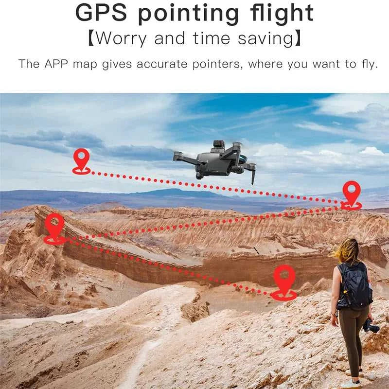 Drone GPS 8K Professional 2-Axis L200 PRO MAXHD Dual Camera 5G WIFI FPV 360° Laser Obstacle Avoidance Brushless Motor Dron The jack market .AU The jack market .AU Drones $ 176 14:29#NO-OAS