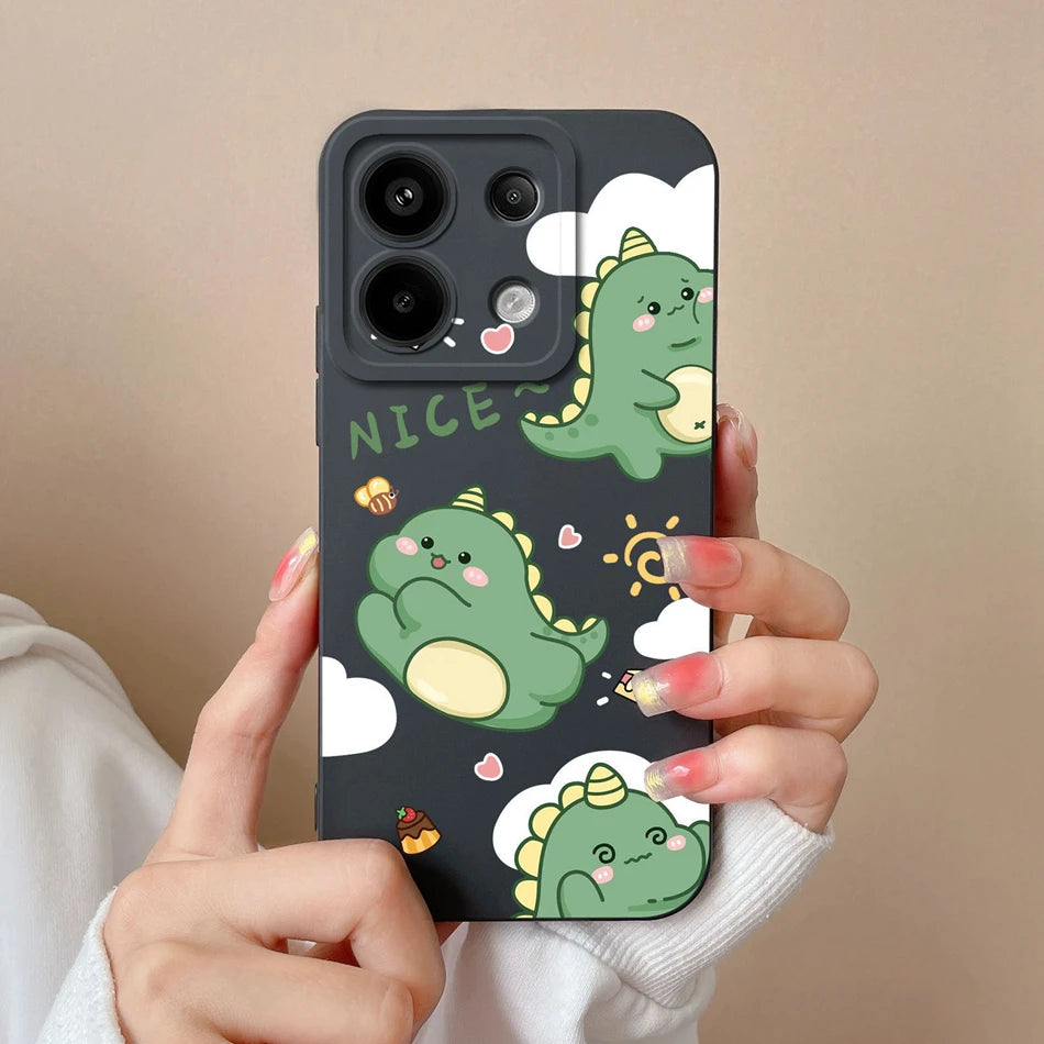 Xiaomi Poco X6 Pro Anime Silicone Case - Full Protection & Shockproof Design for Ultimate Style & Durability
