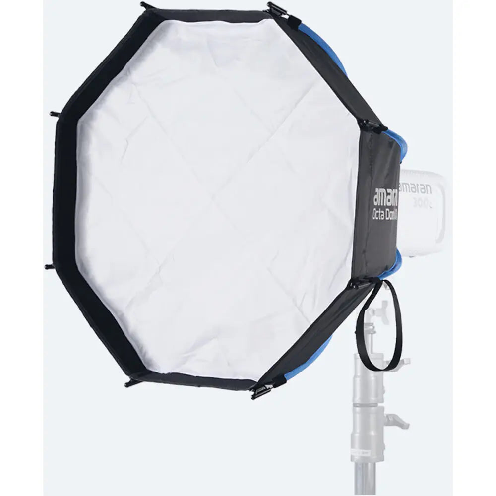 Amaran Octa Dome 60 Quick Release Octagonal Softbox with Honeycomb Grid for Amaran 300c 150c 200xS 60xS 300x 600x Pro by Aputure