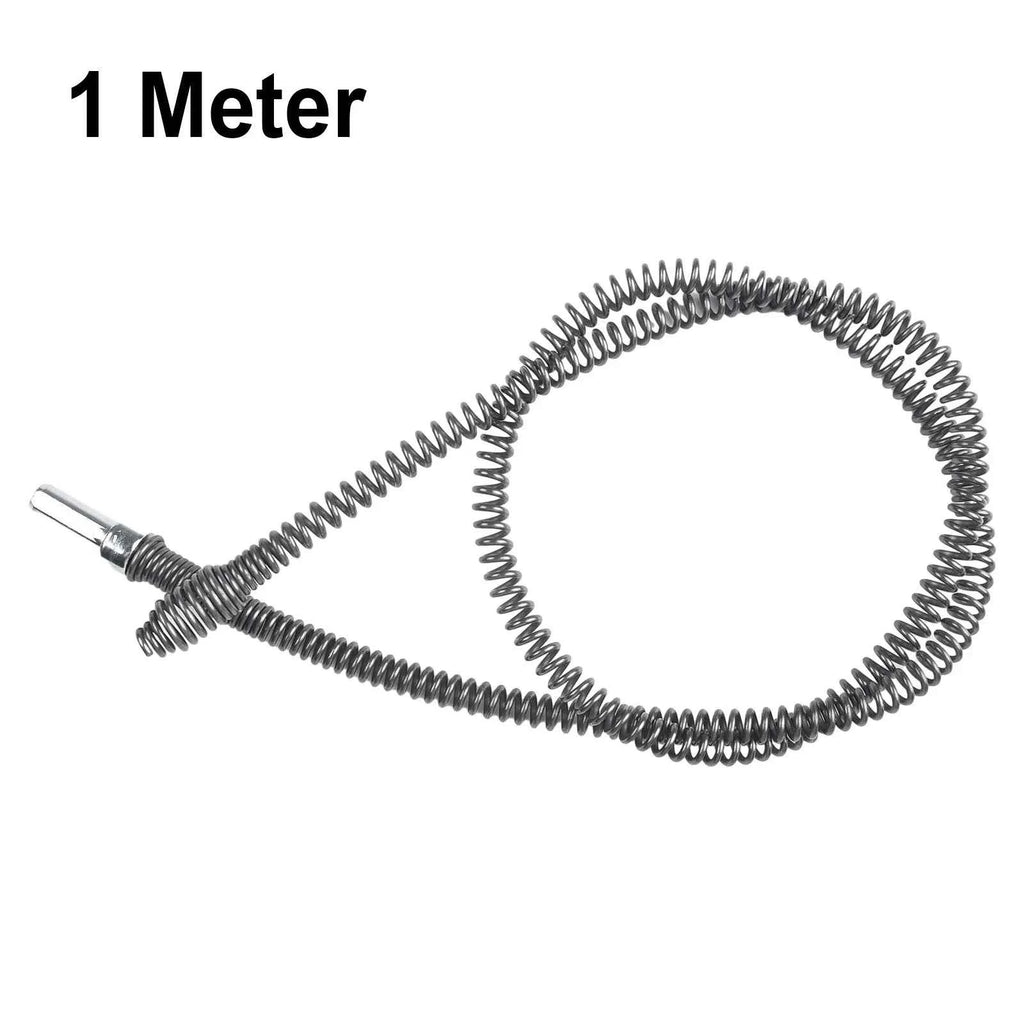 3/2/1M Spring Pipe Pipe Dredging Tools Drain Cleaner Sewer Sinks Basin Pipeline Clogged Remover Bathroom Kitchen Toilet Cleaning