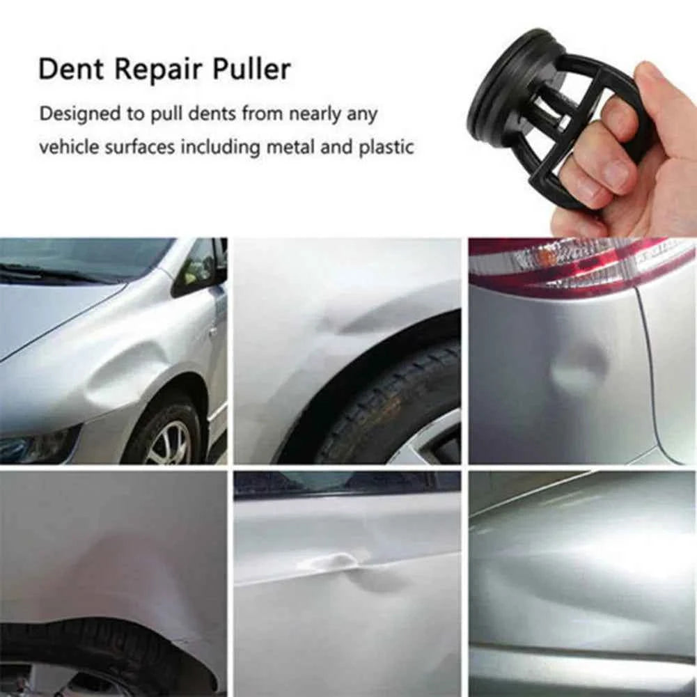 Mini Suction Cup Lifter Glass Puller Sucker Plastic Repair Rubber 1pc Tool 4.72in Dent Panel 5.31*5.12*4.72in Blue