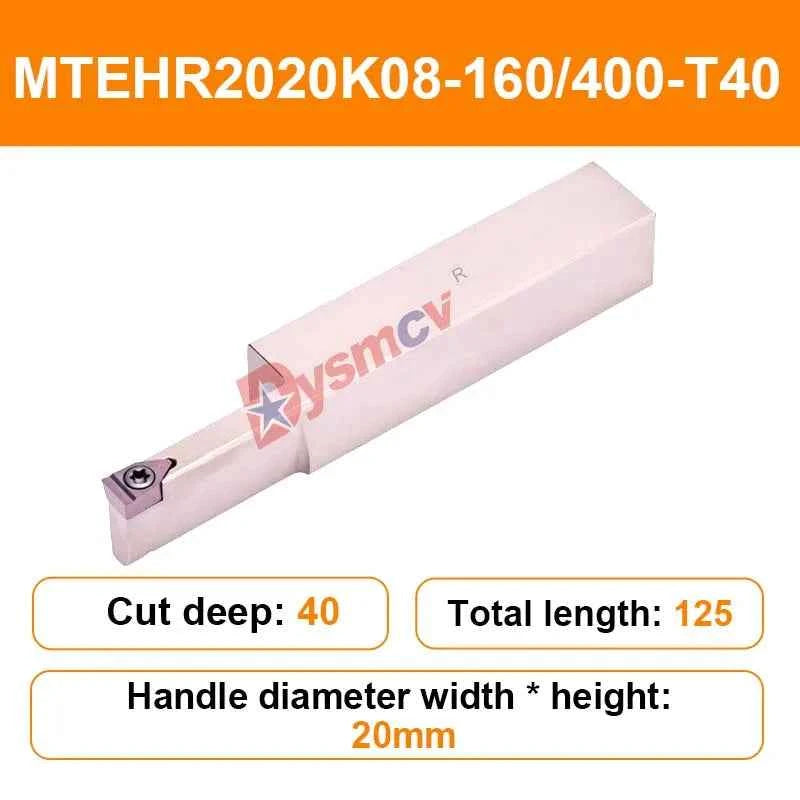 CNC Masters Premium Lathe Tool Holder | MTEHR MTEHL2525/2020/3232 | Deep Grooving & Large Cutting Precision