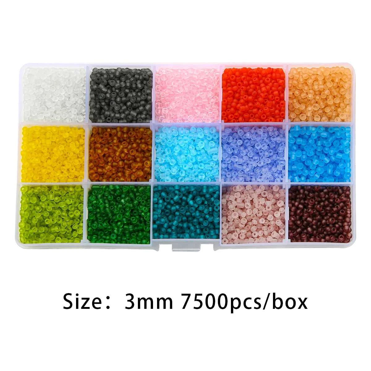 2–4mm Glass Rice Beads Kit 15–24 Grids, 15g/Grid 4000–24000pcs with Lobster Clasps & Cord for DIY Jewelry, Bracelets & Neckla The jack market .AU The jack market .AU Jewellery & Chains $ 76 14:29#BDH136-01