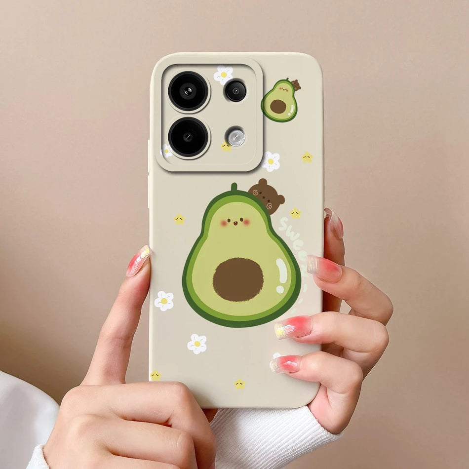 Xiaomi Poco X6 Pro Anime Silicone Case - Full Protection & Shockproof Design for Ultimate Style & Durability