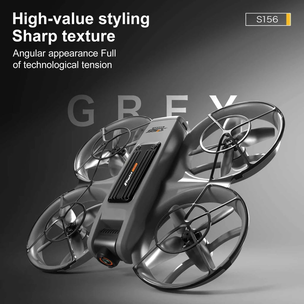 NEW S156 RC Drone 2.4G 5G WIFI Professional 8K Aerial Photography Remote Control Aircraft HD Dual Camera Quadcopter Boy Toy Gift The jack market .AU The jack market .AU Drones $ 124 14:350852
