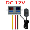 W1099 Digital Temperature & Humidity Controller for Egg Incubators - Dual Voltage 12V/24V & 110-220V