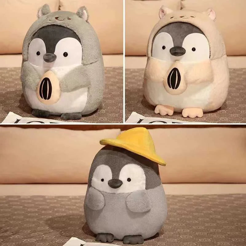 Cute Kawaii Plush Toy Penguin Doll Soft Stuffed Home Decoration Pillow Nap Pillow For Children Holiday Gift The jack market .AU The jack market .AU Little Wonders $ 63 14:366#Hat Penguin;152:201336176#35cm
