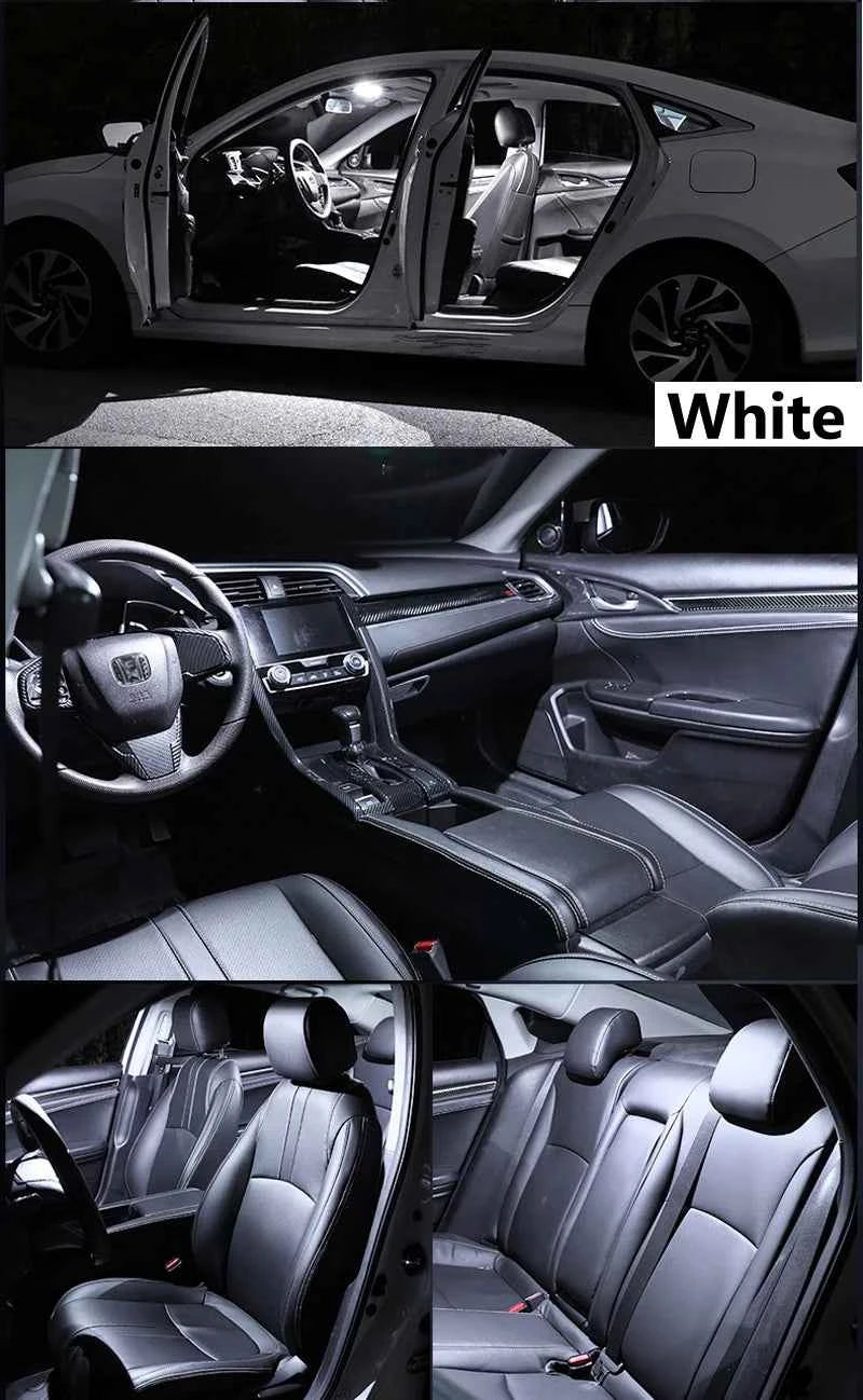 ZITWO 11Pcs LED Interior Light Kit For Toyota Yaris Cross 2020 2021 2022 2023 2024 Luggage Number Plate Bulb Canbus No Error