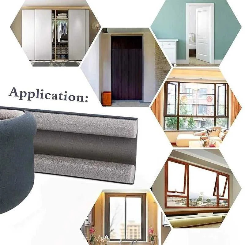 Door Bottoom Seal Strip Flexible Wind Reduction Stopper Under Door Sealing Blocker Door Weatherstrip Sound Proof Wall Panels The jack market .AU The jack market .AU Home $ 48 14:193#Black