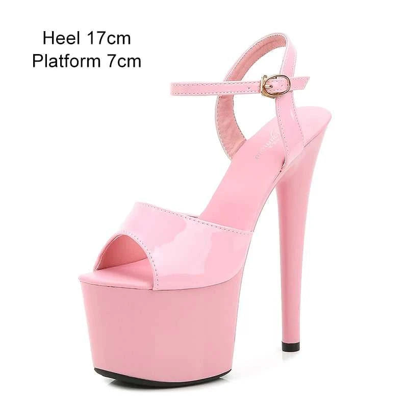 2022 Stripper Pole Dance Shoes High Heels Women Sexy Show Shoes Party Club 13 15 17CM Sandals Platform High-heeled Shoes Wedding The jack market .AU The jack market .AU Step Up Your Style: Trendy Shoes for Every Occasion! $ 94 14:366#Blue leopard;200000124:3434